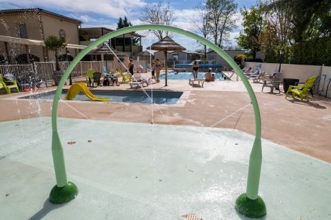 Le parc aquatique du camping le Chassezac, camping 3 étoiles Ardèche