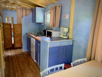 Les roulottes pour 4 personnes au camping le Chassezac en Sud Ardèche