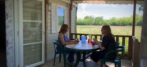 Mobil home pour 4 personnes au Camping le Chassezac en Sud Ardèche