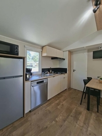 mobil home *PREMIUM* 3 chambres-6 personnes-cuisine camping le chassezac-