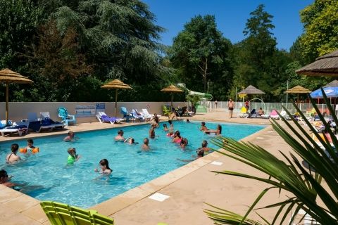 piscine chauffée camping le chassezac