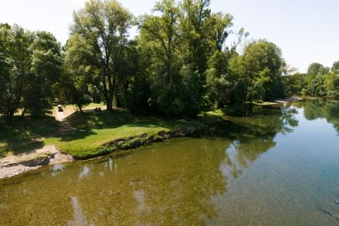Rivière le chassezac accès direct du camping le chassezac